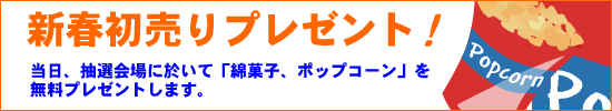 �V�t������v���[���g�I�@�����A���I���ɉ����āu�ȉَq�A�|�b�v�R�[���v�𖳗��v���[���g���܂��B